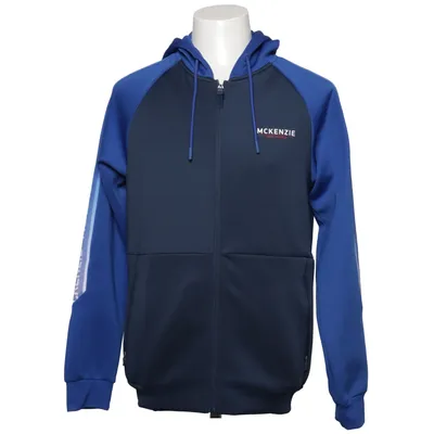 Hoodie (Blue, Gray) from McKenzie Elastane, Polyester