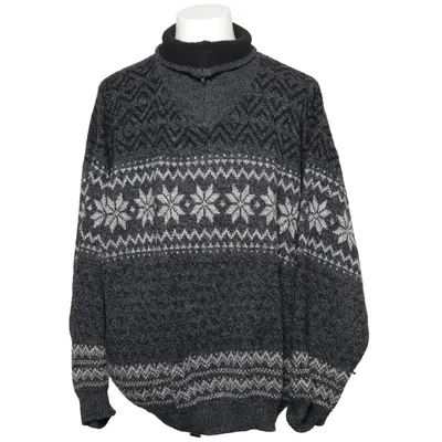 Kersttrui (Grijs, Wit) van Basic Line Acryl