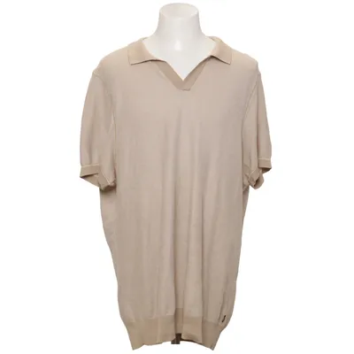 Pikétröja (Beige) från Boss Bomull, Lyocell