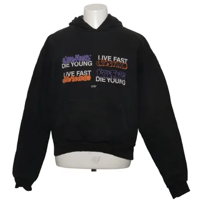 Kapuzenpullover (Schwarz) von Lfdy Baumwolle, Polyester