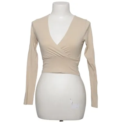 Slå-om top (Beige) fra Subdued Bomuld, Elastan