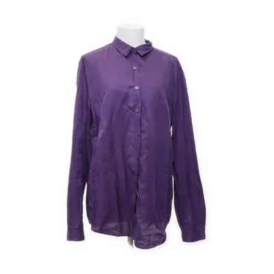 Blouse (Purple) from Italy Cotton, Silk