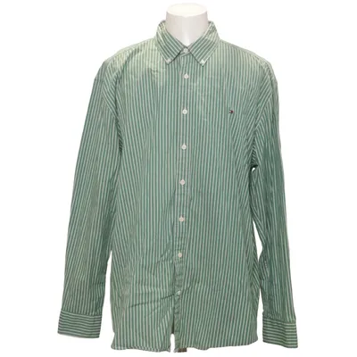 Overhemd (Groen, Wit) van Tommy Hilfiger Katoen, Elastaan