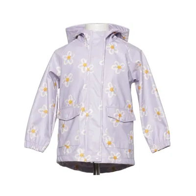Regnställ (Lila, Vit, Gul) från George Polyuretan, Återvunnen polyester