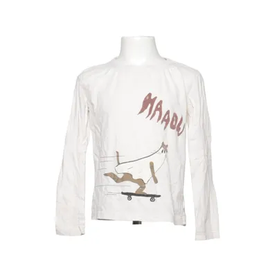 Långärmad t-shirt (Vit, Flerfärgad) från Émile et Ida Bomull