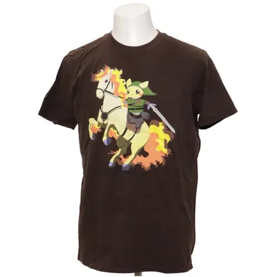 T-shirt (Brun, Flerfärgad) från Gildan Softstyle Bomull