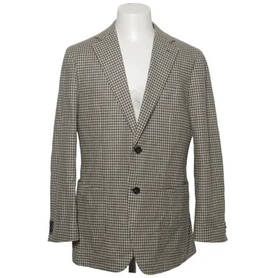 Blazer (Grau, Weiß) von Suitsupply Kaschmir, Cupro, Polyester, Viskose, Wolle