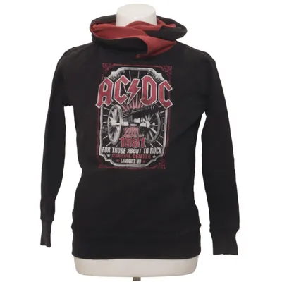 Hoodie (Black, Red) from ACDC Cotton, Polyester