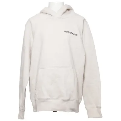 Hoodie (Beige) from Calvin Klein Jeans Cotton, Polyester