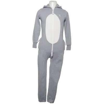 Onesie (Gray, White) from OnePiece Cotton, Polyester