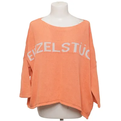Sweater (Orange) fra Selected Touch Akryl, Bomuld