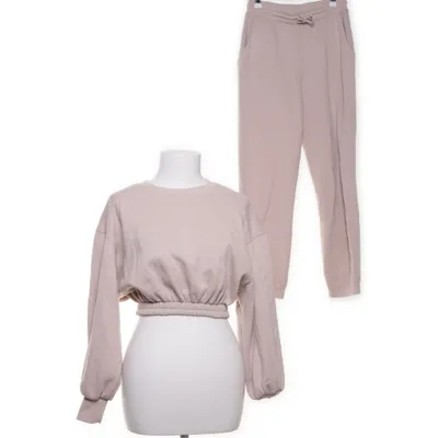 Mjukisset (Beige) från Zara Bomull, Polyester