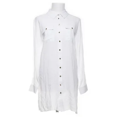 Shirt dress (White) from Atmosphere Viscose
