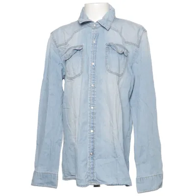 Denim shirt (Blue) from Mango Kids Cotton
