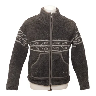 Jacket (Gray) from Fischer`s Polyester, Wool