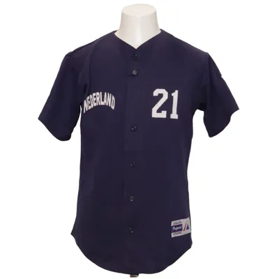 Baseball T-shirt (Blue) from Majestic