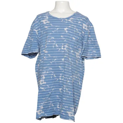T-shirt (Blauw, Wit, Meerkleurig) van Sanetta Katoen