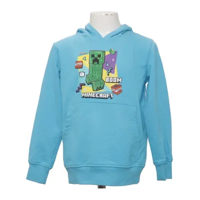Capuchon sweater (Blauw) van Minecraft Katoen, Polyester