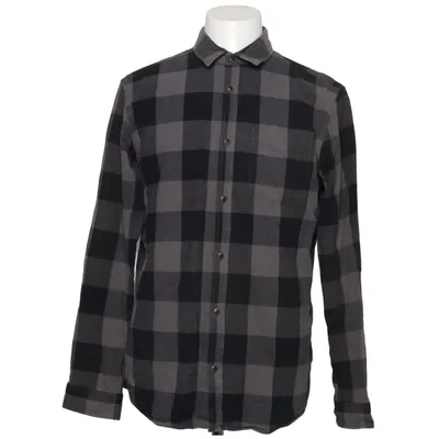 Flanellskjorta (Grå, Svart) från Originals by Jack & Jones Bomull