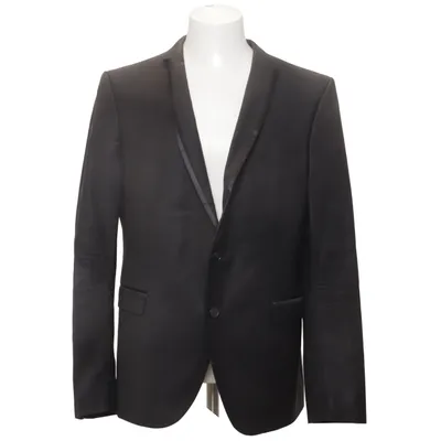 Smoking blazer (Zwart) van Cinque Acetaat, Viscose