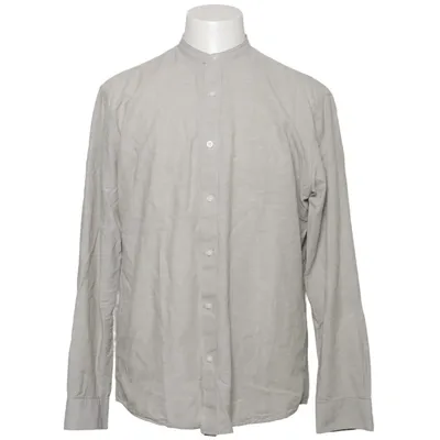 Shirt (Gray) from Selected Homme Linen, Recycled cotton