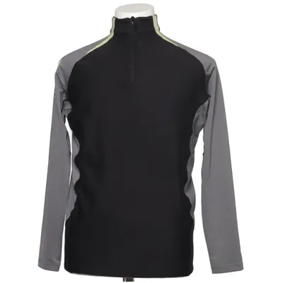 Träningströja (Svart, Grå) från Artengo Elastan, Polyester