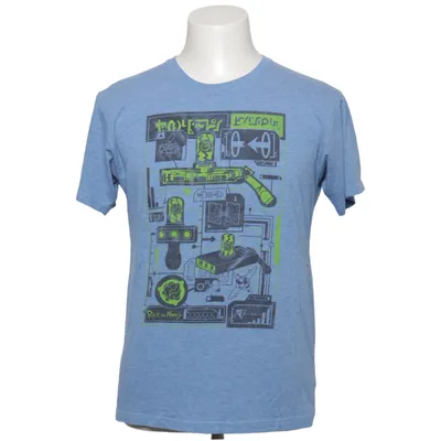 T-shirt (Rick And Morty) från Lootcrate Bomull, Polyester