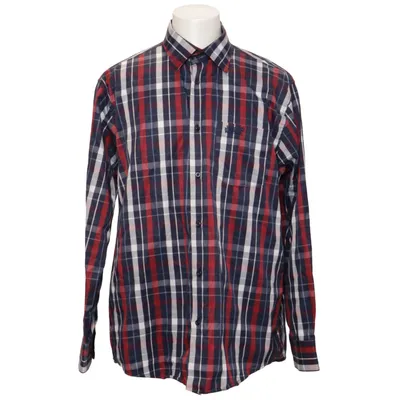 Shirt (Blue, Red, White) from Jack Wolfskin Cotton