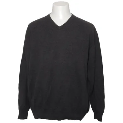Pullover (Grijs) van Peter Fitch Katoen