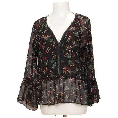 Bluse (Schwarz, Mehrfarbig) von Amisu