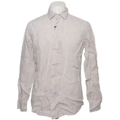 Hemd (Beige) von Zara Leinen