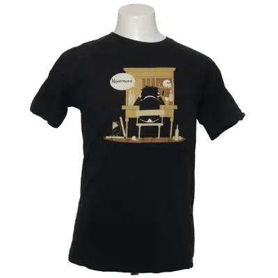 T-shirt (Zwart) van Teefury Katoen