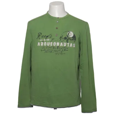Henley T-shirt (Grøn) fra Arqueonautas Bomuld