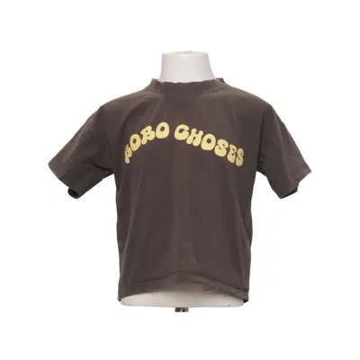 T-shirt (Grijs, Geel) van Bobo Choses Organisch katoen