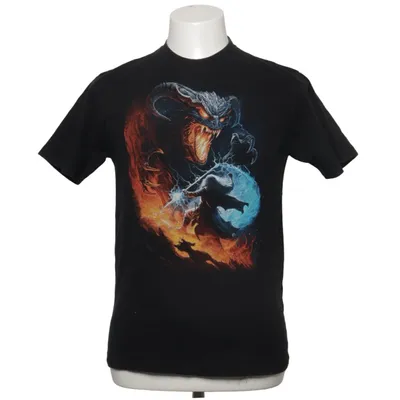 T-shirt (Svart) från Spiraldirect Bomull