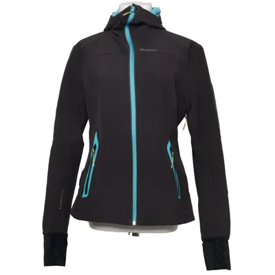 Softshelljacka (Grå, Blå) från Quechua Elastan, Polyester, Polyuretan