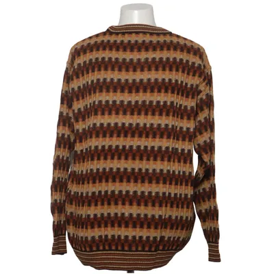Strickpullover (Braun, Gelb, Mehrfarbig) von Nicolas Scholz Acryl, Wolle