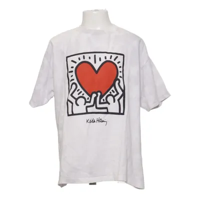 T-shirt (White, Red, Black) from Zara Keith Haring Cotton