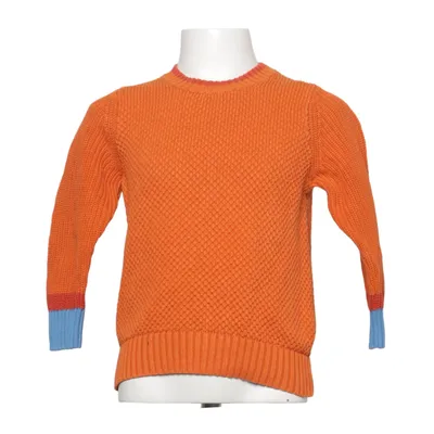 Pull-over (Orange, Bleu) de Mini Boden Coton