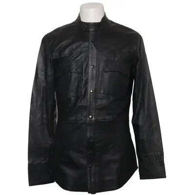 Oberhemd (Schwarz) von Barneys Originals Leder