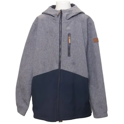 Outdoorjakke (Grå, Blå) fra Yigga Elastan, Polyester