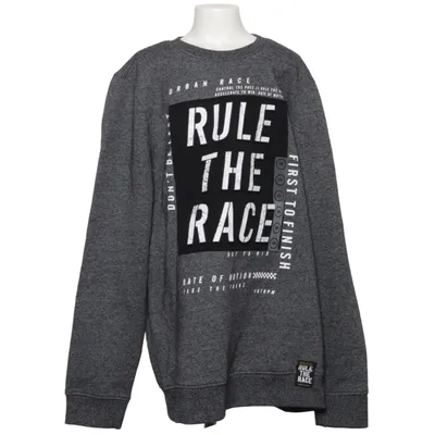 Collegetröja (Grå) från Download Bomull, Polyester