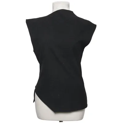 Vest (Gray) from Zara Elastane, Polyester, Viscose