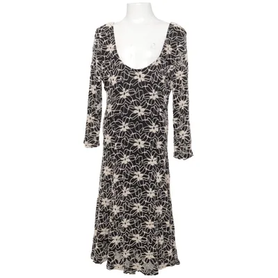 Dress (Black, Beige) from Stella Morgan Acrylic, Cotton, Elastane