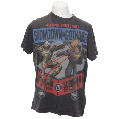 T-shirt (Gray, Multicolored) from DC Comics Cotton, Polyester