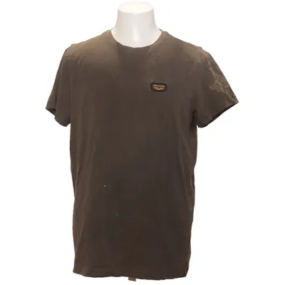 T-shirt (Groen) van PME Legend Katoen, Elastaan