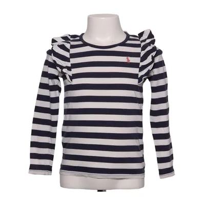 Long sleeve T-shirt (Blue, White) from Polo Ralph Lauren Cotton, Modal