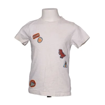 T-shirt (White, Multicolored) from Mothercare Cotton, Elastane