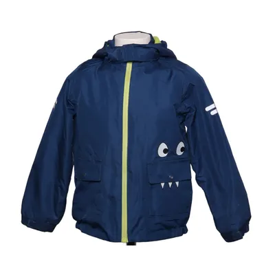 Rain jacket (Blue, Green) from Pocopiano Recycled polyester