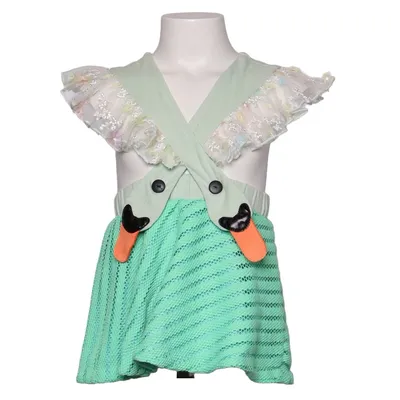 Robe (Vert, Multicolore) de Wauw Capow Polyester